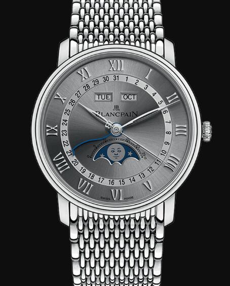 Blancpain Villeret Watch Price Review Quantième Complet Replica Watch 6654 1113 MMB